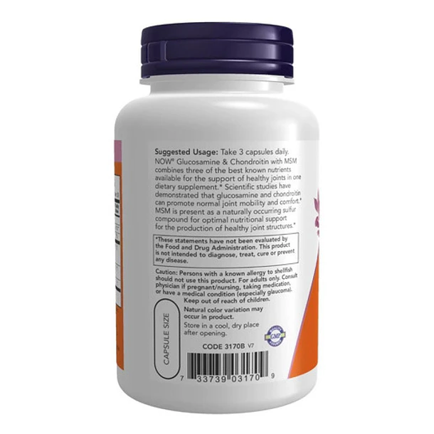 Now - Glucosamine Y Chondroitin 90caps 3