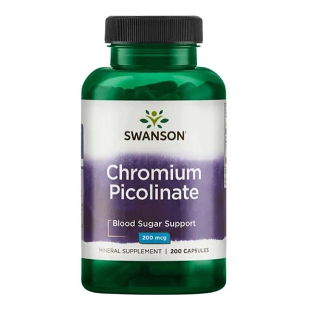 Picolinato De Cromo 200 Caps 200mcg Chromium Picolinate C16 1