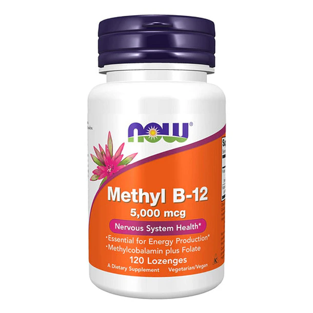 Now Foods - Methyl B-12 5000mg 120 Caps  1