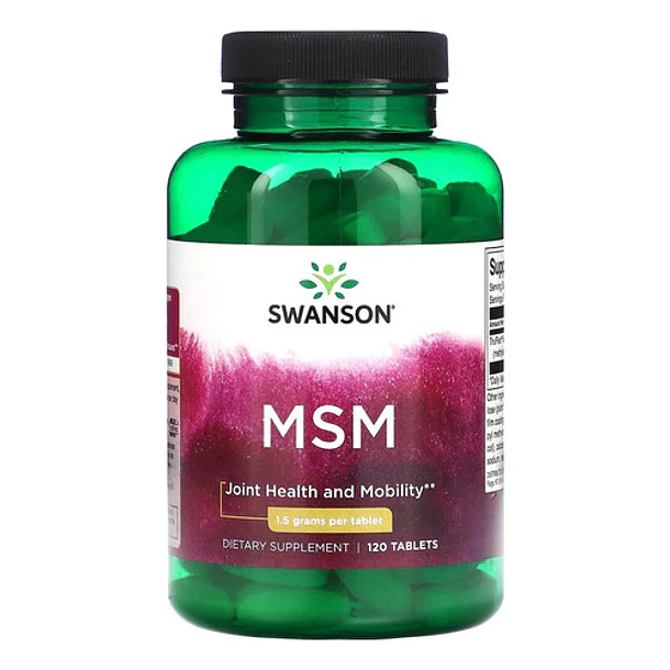 Swanson - Cartílago, Colágeno, Tendones , Msm 1500mg 120caps 1