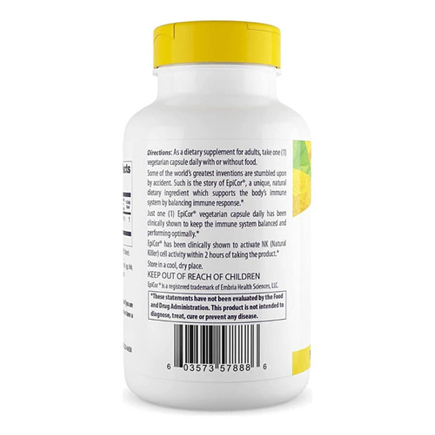 Healthy Origins - Epicor 500 Mg, 150 Cápsulas 3