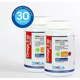 H&tlab - Omega 3 Xp Boost 30 Caps (pack 2 Unidades)