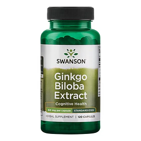 Swanson - Ginkgo Biloba 60 Mg 120caps