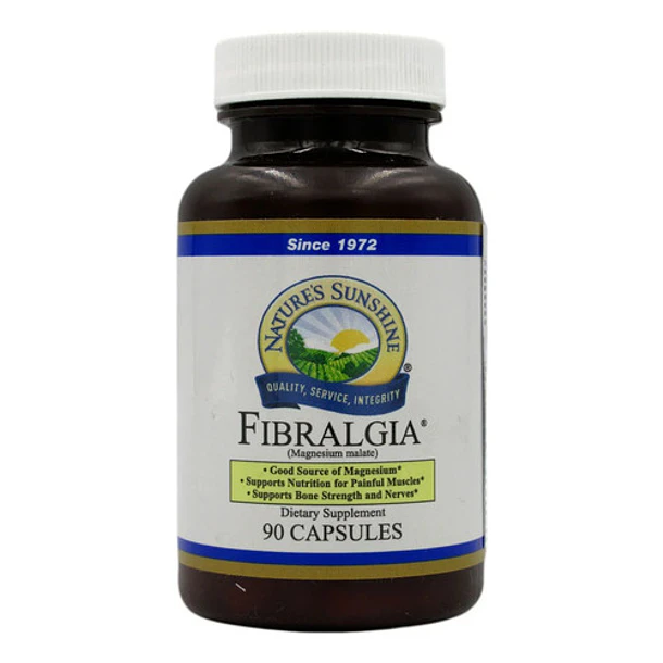 Natures Sunshine - Fibralgia - Magnesio Malato 90 Caps 1