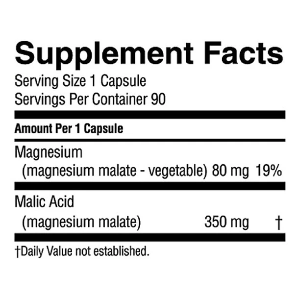 Natures Sunshine - Fibralgia - Magnesio Malato 90 Caps 3