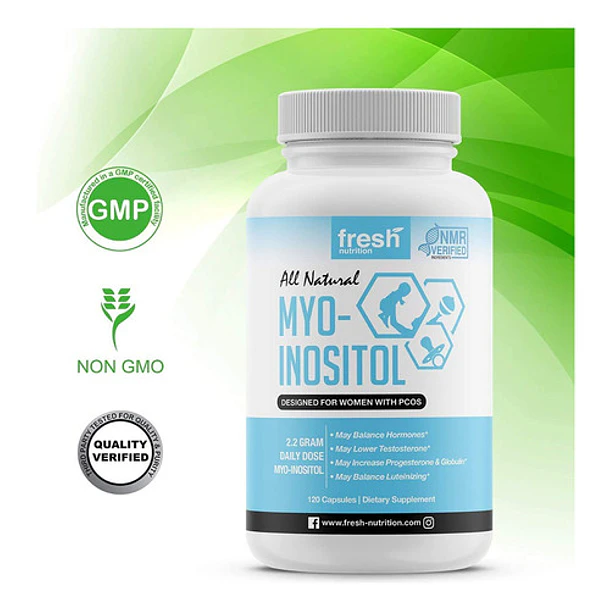 Fresh Nutrition - Myo-inositol De Alta Potencia 2200mg  3