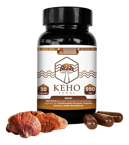 Reishi Cápsulas — Keho
