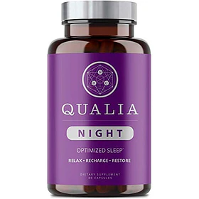 Qualia - Night Optimized Sleep (sueño Optimizado) 80caps