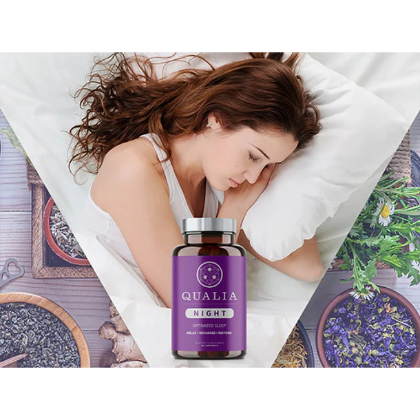 Qualia - Night Optimized Sleep (sueño Optimizado) 80caps 4