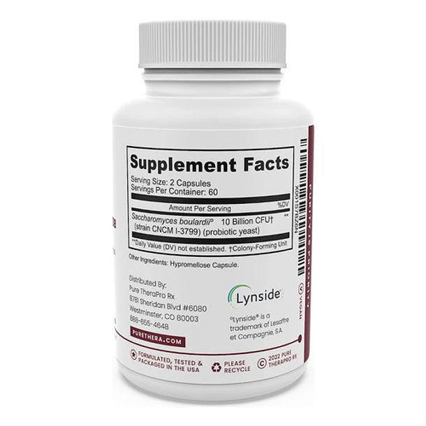 Pure Therapro -saccharomyces Boulardii, 10b 120caps 2