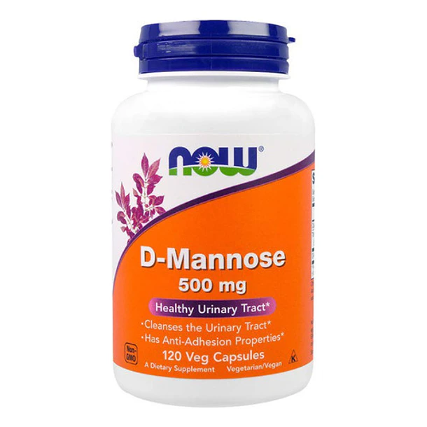 Now - D-mannose 500mg 120caps 1