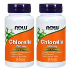 Now - 2 X Chlorella Pack 2 Unidades 1000 Mg 60caps 1