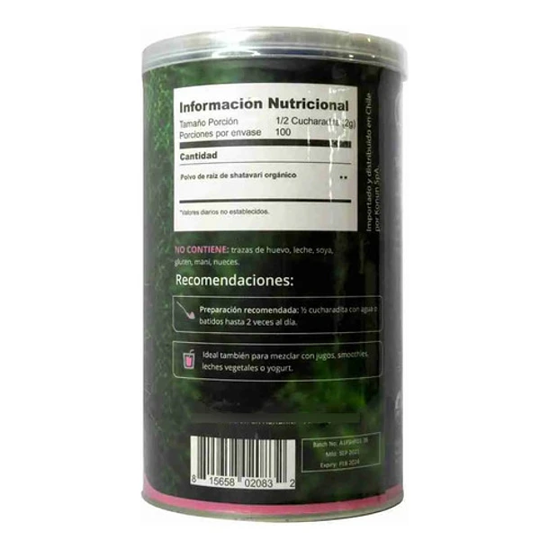 Konun - Shatavari En Polvo 100% Orgánico 200g 2