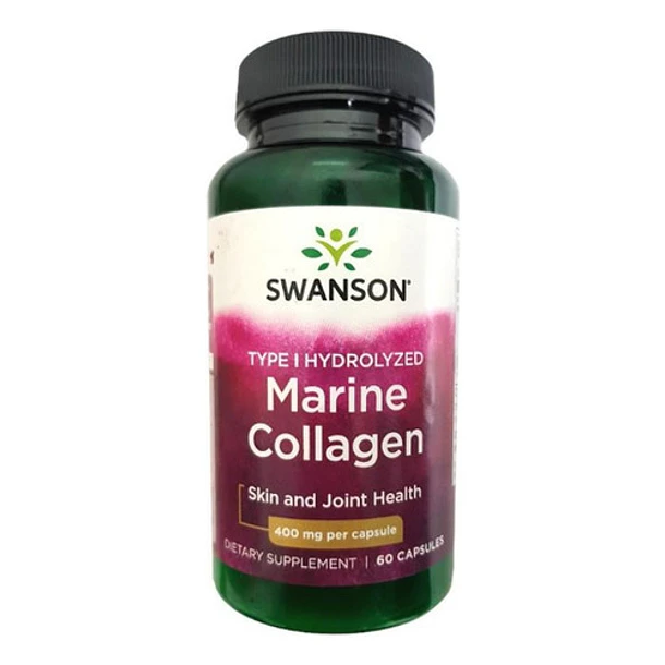 Marine Collagen 60cap/400mg Swanson 2
