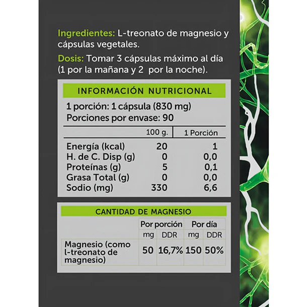 Wellplus Cogni Plus (l-treonato De Magnesio) 2