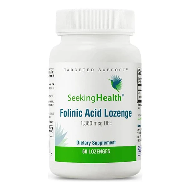 Seeking Health - Ácido Folínico, 1360 Mcg 60 Caps 1