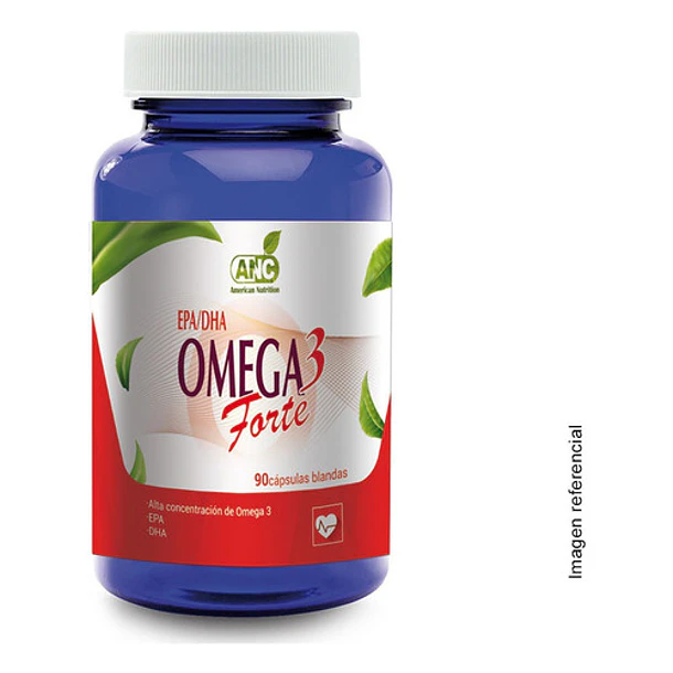 Anc Omega 3 Forte X 90 Caps Blandas Sabor Sin Sabor 1