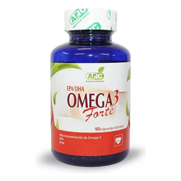 Anc Omega 3 Forte X 90 Caps Blandas Sabor Sin Sabor 4