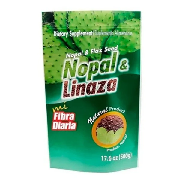Nopal Y Linaza En Polvo 500 Gr. Agronewen 1