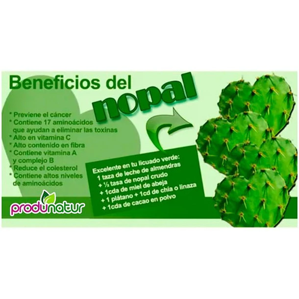 Nopal Y Linaza En Polvo 500 Gr. Agronewen 4