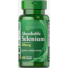 Puritan's Pride - Selenio Absorbable 200mcg 100 Sofgels 1