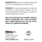 Primal Fx - Vitamina D3 10.000 Ui + Mk4 60caps Sin Sabor 4