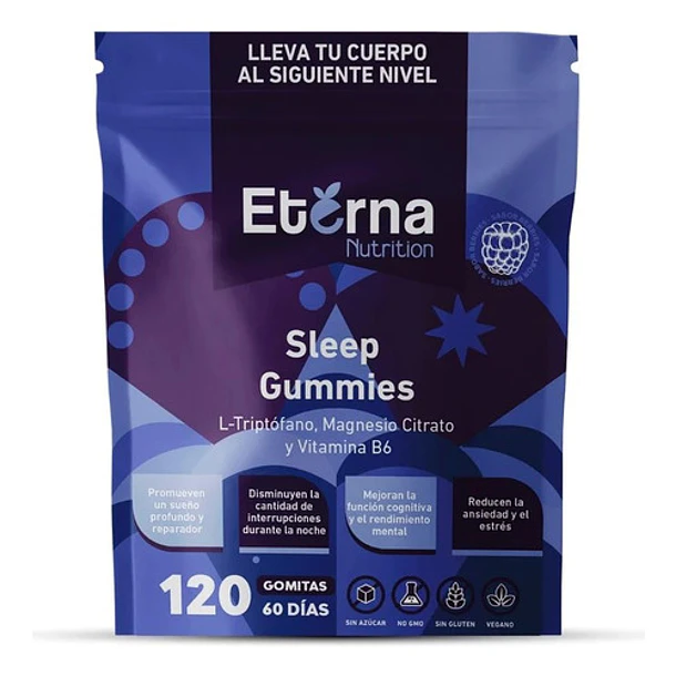 Eterna Nutrition - Sleep Gummies 120 Gomitas 1