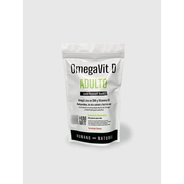 Humnatt - Omega 3 (1000 Mg Dha + Epa) Y Vitamina D3 (800 Ui)