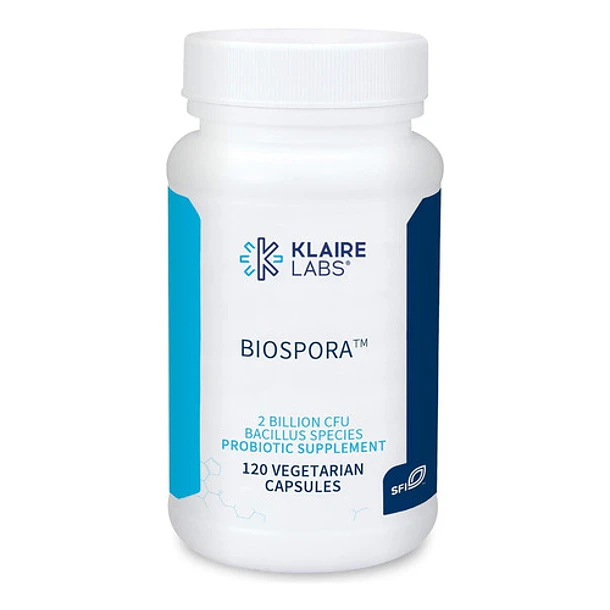 Klaire Labs - Biospora 2billiones 120caps 1