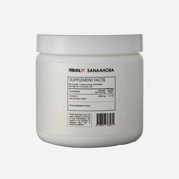 Primal Fx - Vitamina C En Polvo 240 Gr 2