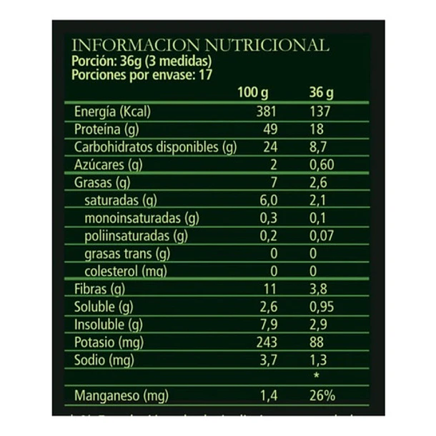 Veggipro Mango 600gr - Batido Proteína - Vegetal Vegana 3