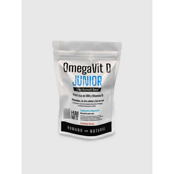 Humnatt - Omega 3 Junior + Vitamina D3 (400 Ui)