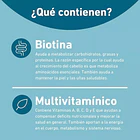 Eterna Nutrition - Biotina + Multivitamínico 120gomitas 4