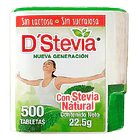 D'stevia 500 Tabletas- 22.5g 1