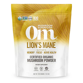 Mushroom Superfood - Melena De León Orgánico Polvo 200 Gr