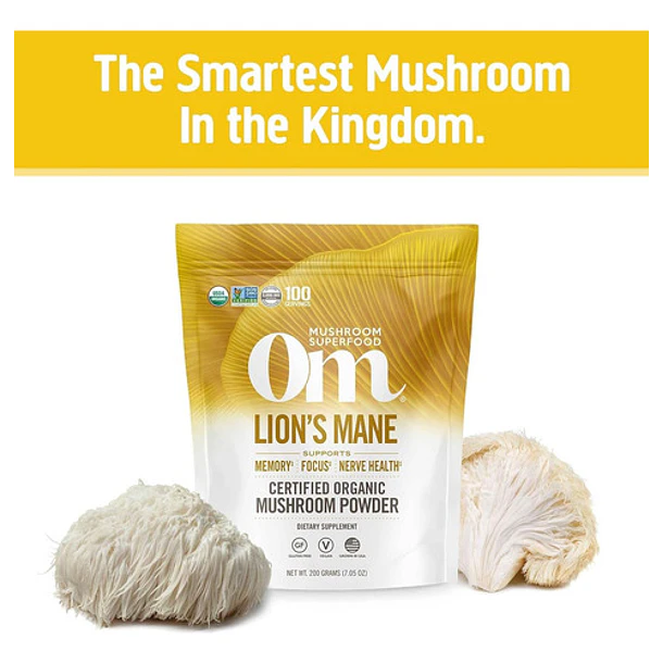 Mushroom Superfood - Melena De León Orgánico Polvo 200 Gr 4