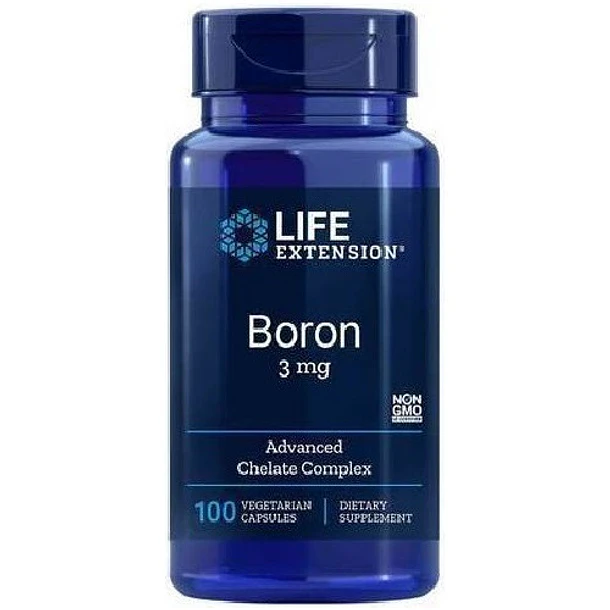 Life Extension - Boron 3mg, 100caps 1