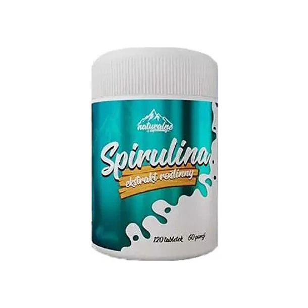Naturalne - Spirulina 120tabletas