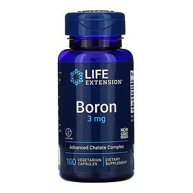 Boron 3 Mg Quelado Con Vitamina B12 Riboflavina Sin Sabor