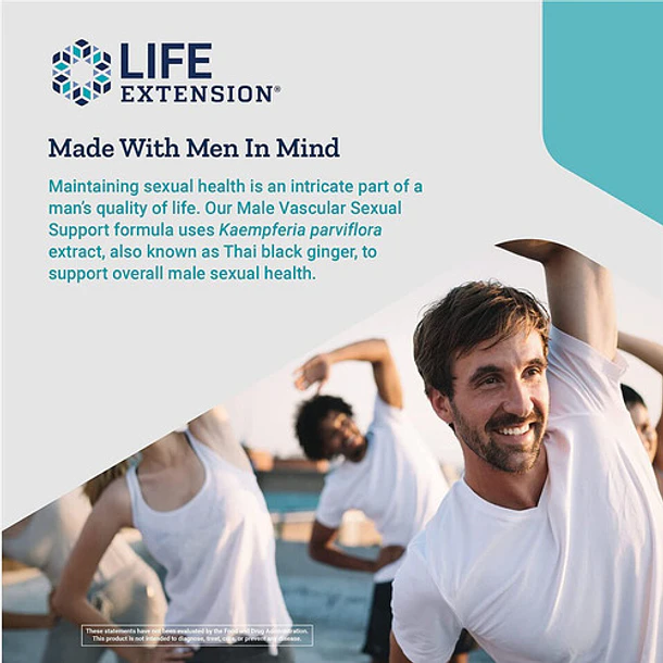 Life Extension - Apoyo Sexual Vascular Masculino 30caps 4