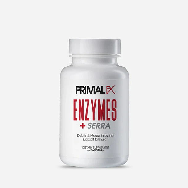 Primal Fx I Enzymes + Serra I 60 Capsule I Dr Ludwig Johnson 1