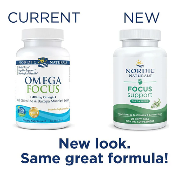 Nordic Naturals - Focus Support 60 Soft Gels 2