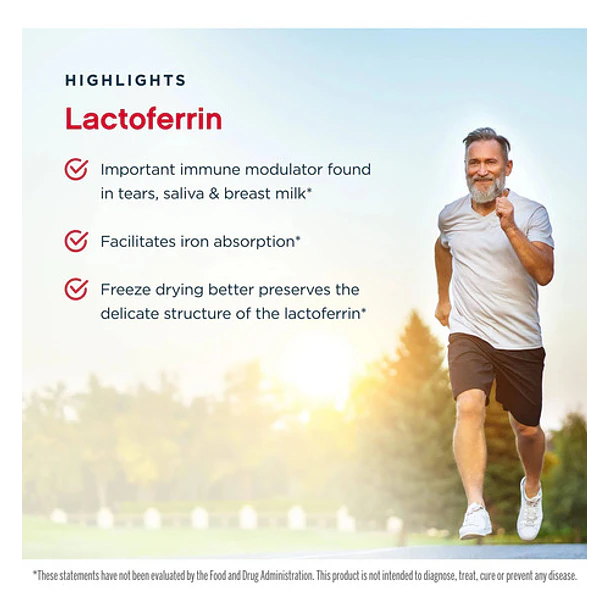 Jarrow Formulas - Lactoferrin (apolactoferrin) 250mg, 60caps 3