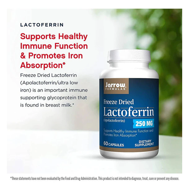 Jarrow Formulas - Lactoferrin (apolactoferrin) 250mg, 60caps 4