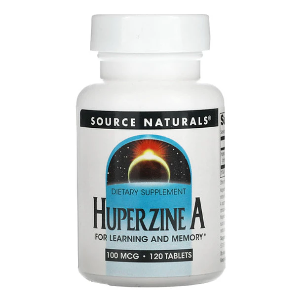 Source Naturals - Huperzina A, 100 Mcg, 120 Tabletas 1