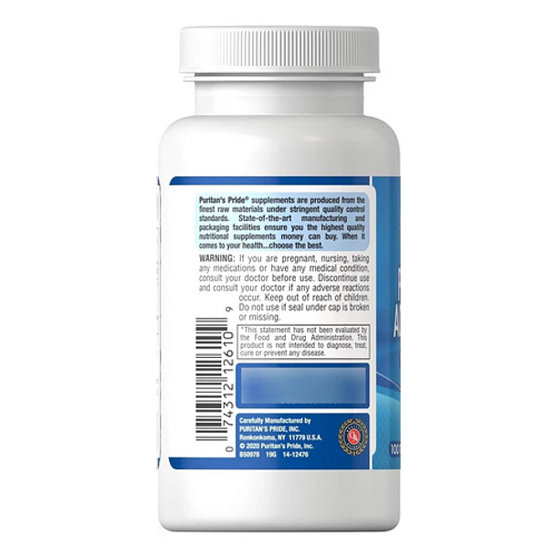 Puritan's Pride - Probiotico Acidophilus 100million 100caps 4