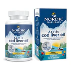 Aceite De Higado De Bacalao 750mg 90 Softgel Nordic Naturals Sabor Limón 1