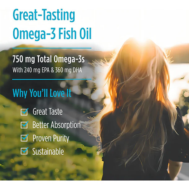 Aceite De Higado De Bacalao 750mg 90 Softgel Nordic Naturals Sabor Limón 4