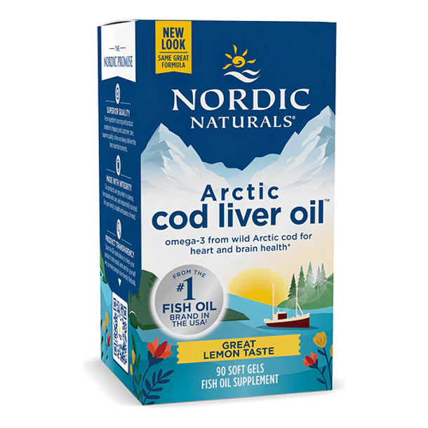 Aceite De Higado De Bacalao 750mg 90 Softgel Nordic Naturals Sabor Limón 6