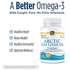 Aceite De Higado De Bacalao 750mg 90 Softgel Nordic Naturals Sabor Limón 7
